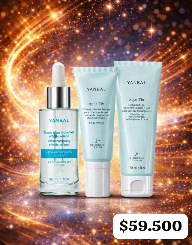Kit de bienvenida Tratamiento Facial Yanbal, precio $59.500